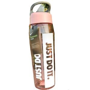 Nike Pink Hypercharge 32oz Straw Bottle